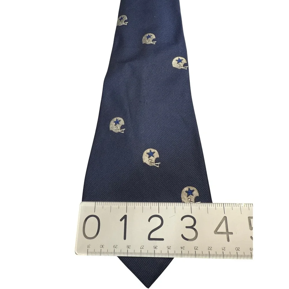 Vtg Dallas Cowboys NFL Officially Licensed Clip‎ On 70's Tie Boys Necktie Stars